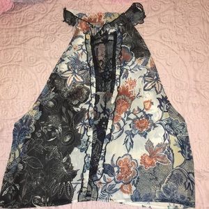 Topson downs crop top turtle neck